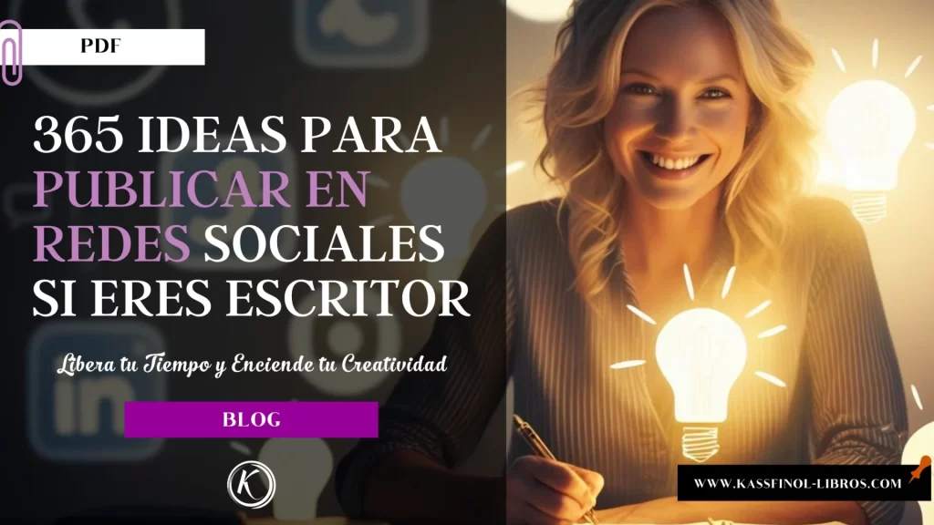 365 Ideas para publicar en redes sociales si eres escritor