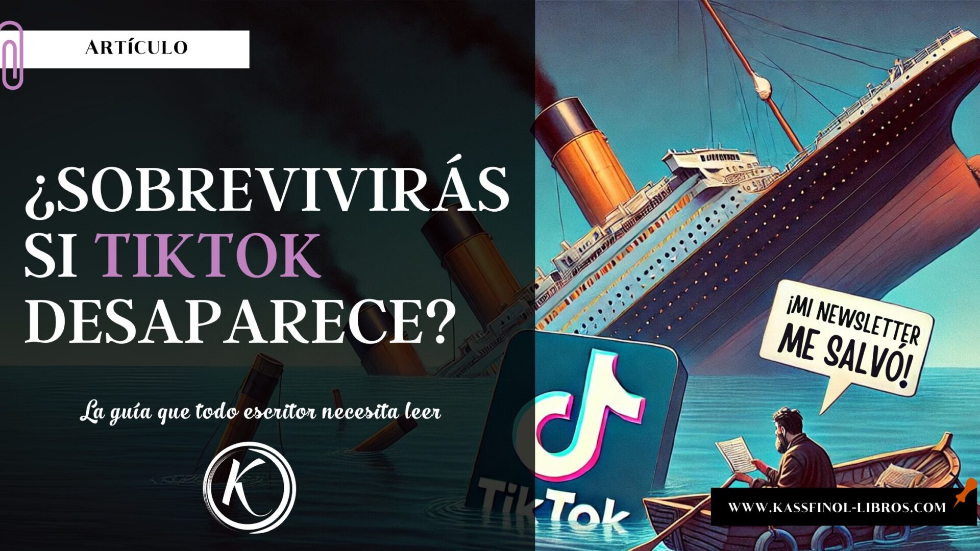 Sobrevivirás si TikTok desaparece El golpe bajo para escritores de ficción y no ficción